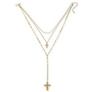 New Thalia Sodi Gold-Tone Pave & Imitation Pearl